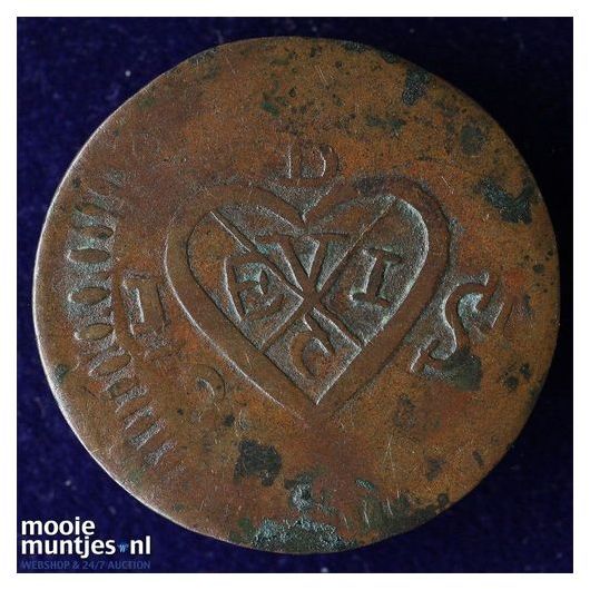 Nederlands-Indi&euml; - &frac12; Stuiver  - 1812 Java (kant B)