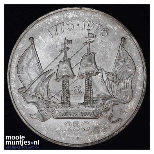 Nederlandse Antillen  - 25 gulden - 1973 (kant B)