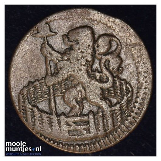 Holland - Duit - 1715 (kant B)