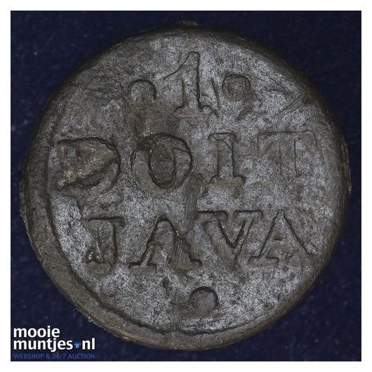 Nederlands-Indi&euml; - 1 Stuiver - 1800 (kant B)