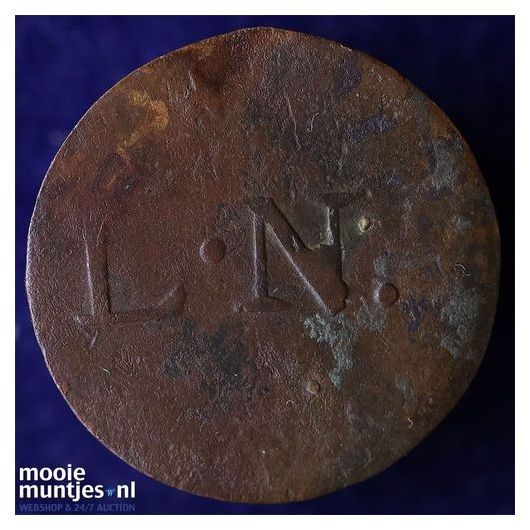 Nederlands-Indi&euml; - Duit - 1809 Java LN (kant B)