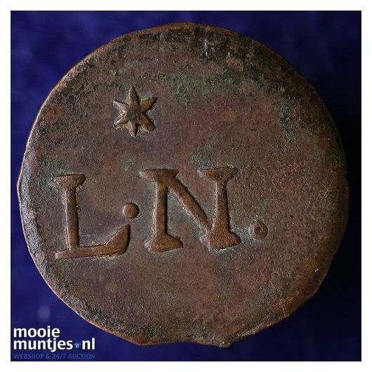 Nederlands-Indi&euml; - Duit - 1809 Java LN (kant B)