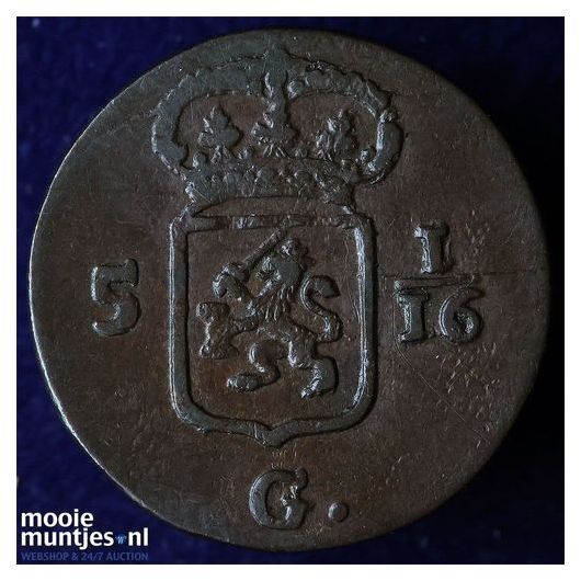 Nederlands-Indi&euml; - Duit - 1809 over 08 Holland (kant B)