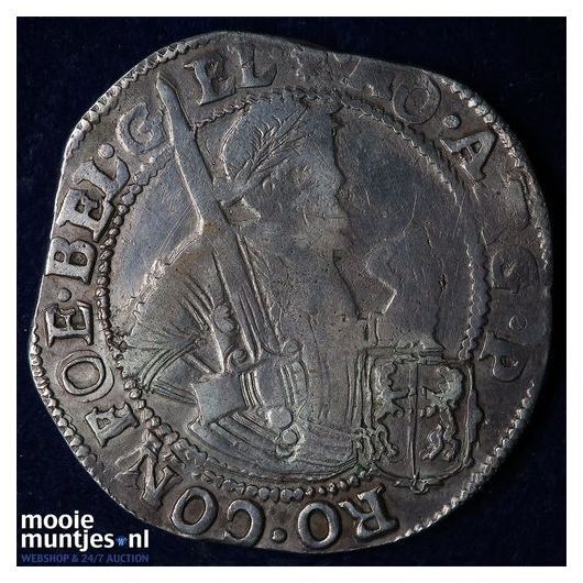Friesland - Nederlandse halve driegulden - 1696 (kant B)