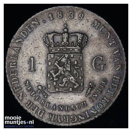 Nederlands-Indië - 1/20 gulden - 1855 (kant A)