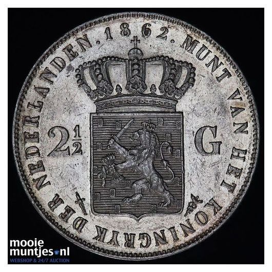 2½ gulden - Juliana -  (kant A)
