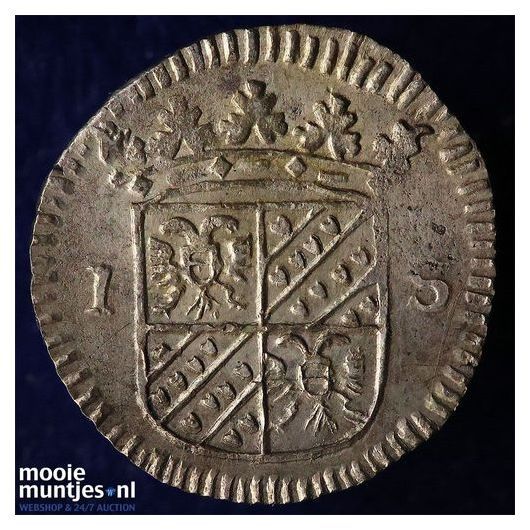 Groningen - Wapenstuiver - 1682 (kant B)