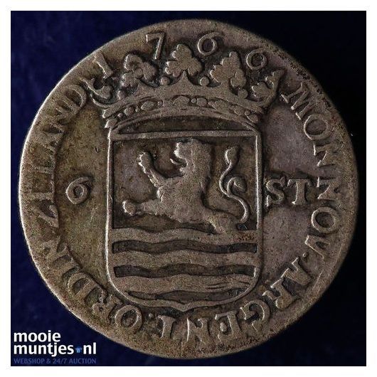 Zeeland - Scheepjesschelling - 1770 (kant A)