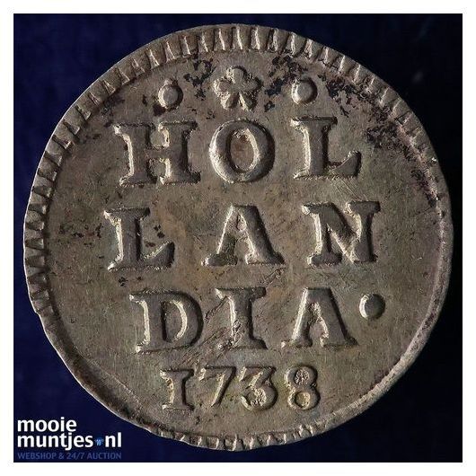 Holland - Pijl- of bezemstuiver - 1760 (kant A)
