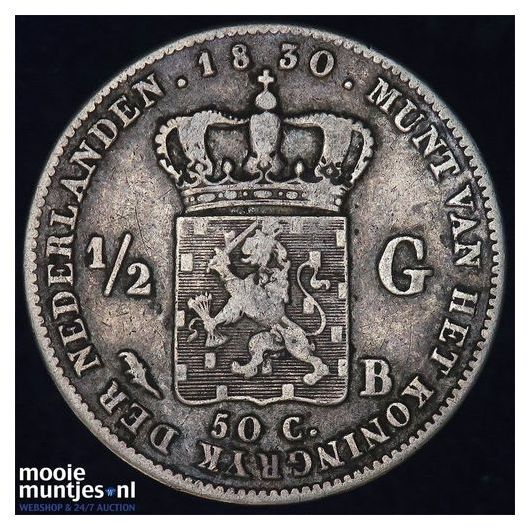 1 gulden - Wilhelmina - 1911 (kant A)