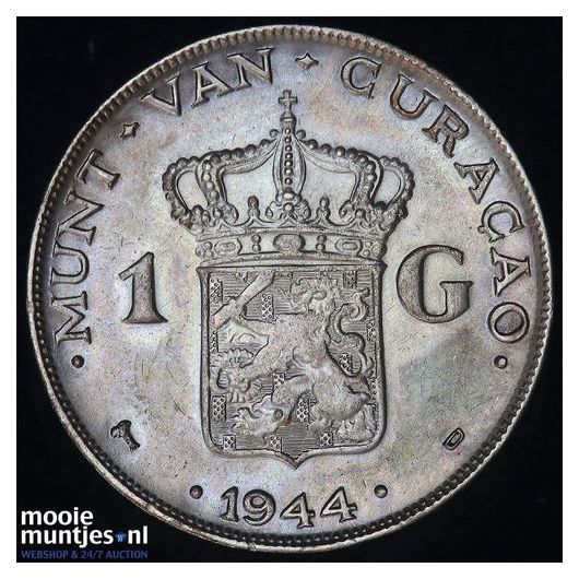 Curaçao - 1 gulden - 1944 (kant A)