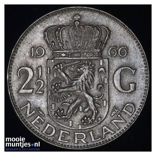 2½ gulden - Juliana - 1966 (kant B)