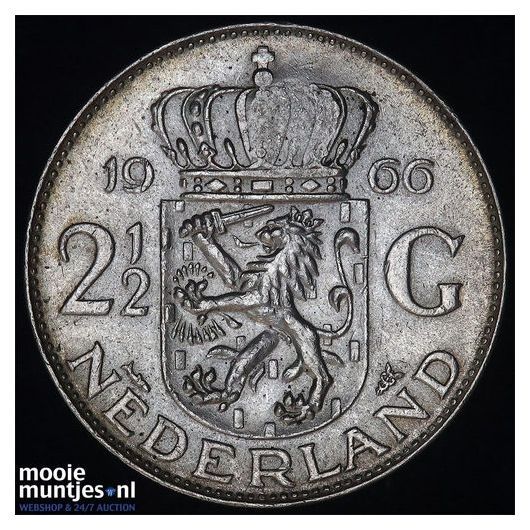 2½ gulden - Juliana - 1966 (kant B)