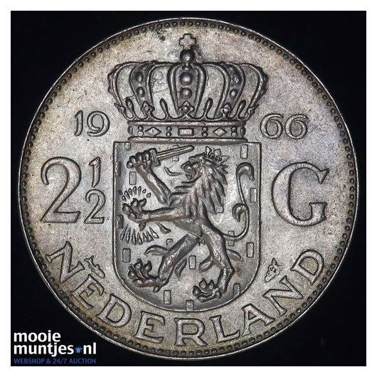 2½ gulden - Juliana - 1966 (kant B)