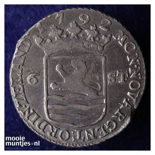 Zeeland - Pijl- of bezemstuiver -  (kant A)