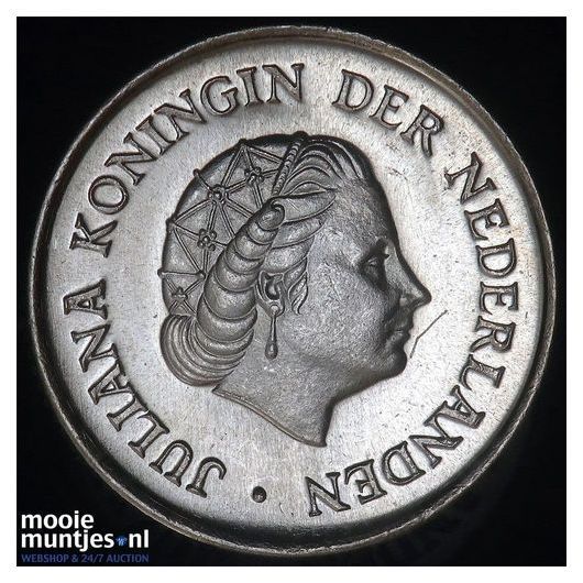 Nederlandse Antillen  - 1/4 gulden - 1954 PROOF (kant B)