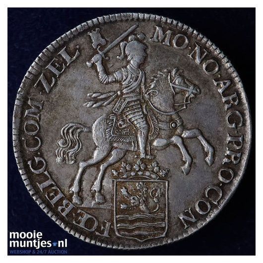 Zeeland - Zilveren rijder of dukaton - 1664 (kant B)