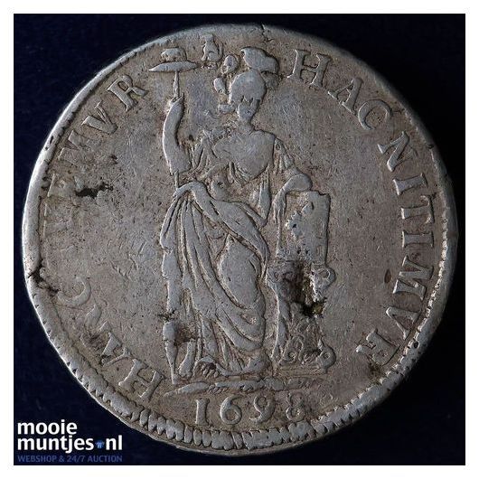 Zeeland - Zilveren rijder of dukaton - 1664 (kant A)