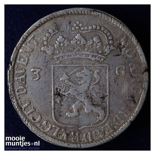 Zeeland - Zilveren rijder of dukaton - 1664 (kant B)