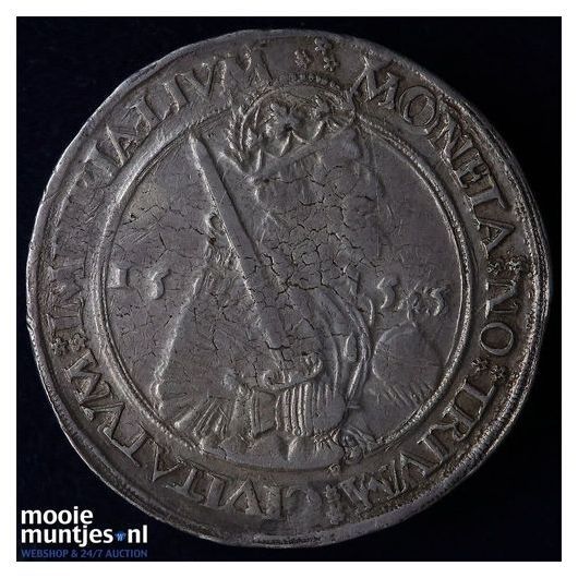 Zeeland - Zilveren rijder of dukaton - 1664 (kant A)