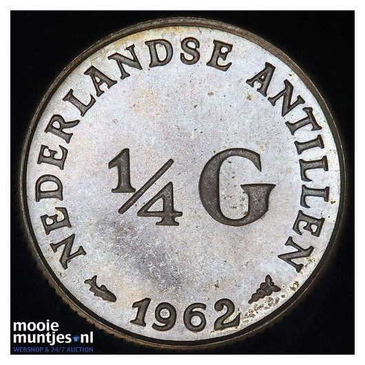 Nederlandse Antillen  - 1 gulden - 1969 PROOF (kant A)