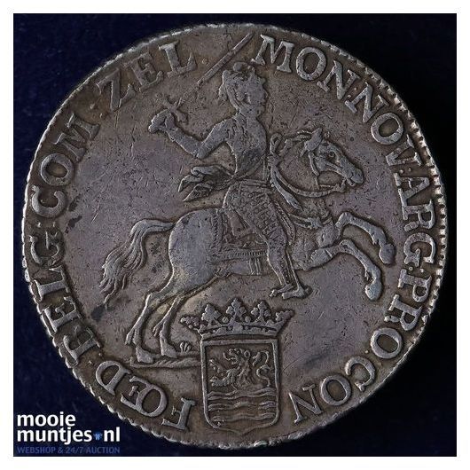 Zeeland - Zilveren dukaat - 1777 (kant B)