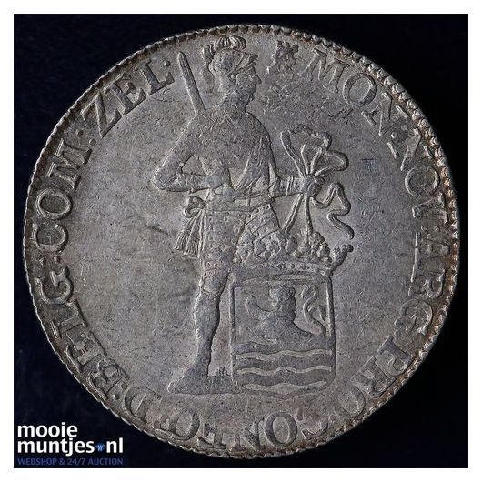 Zeeland - Zilveren dukaat - 1777 (kant B)