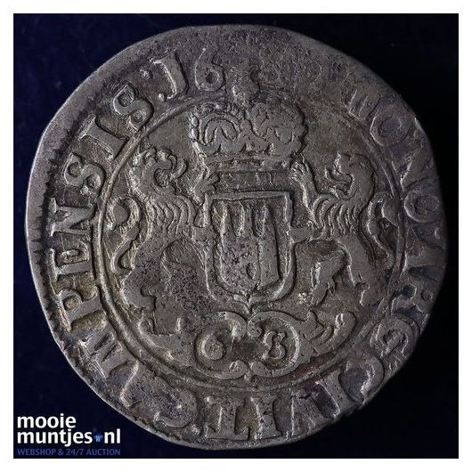 Zutphen - Peerdeke of kwart snaphaanschelling - 1604 (kant A)