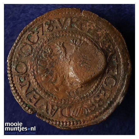 Deventer - Halve stuiver - 1578 (kant A)