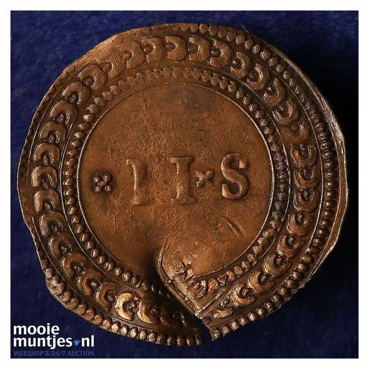 Deventer - Halve stuiver - 1578 (kant B)