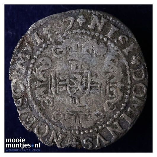 Friesland - Stuiver - 1580 (kant A)