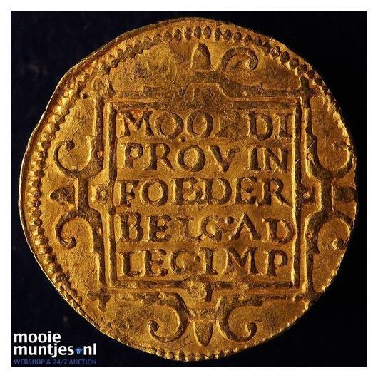 Utrecht - Gouden dukaat - 1596 (kant B)