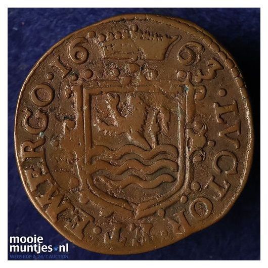 Zeeland - Oord - 1663 (kant A)