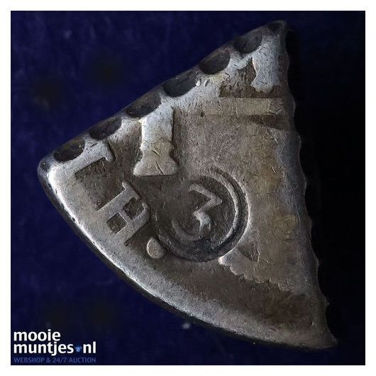 Curaçao - Driekantje van 3 reaal of 18 stuiver - z.j. 1818 (kant A)