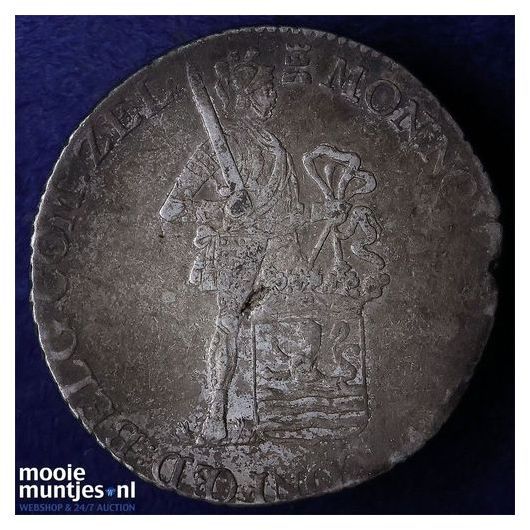 Zeeland - Zilveren dukaat - 1787 (kant B)