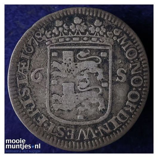 Geoc. Munt van Enkhuizen - Scheepjesschelling - 1678 (kant A)