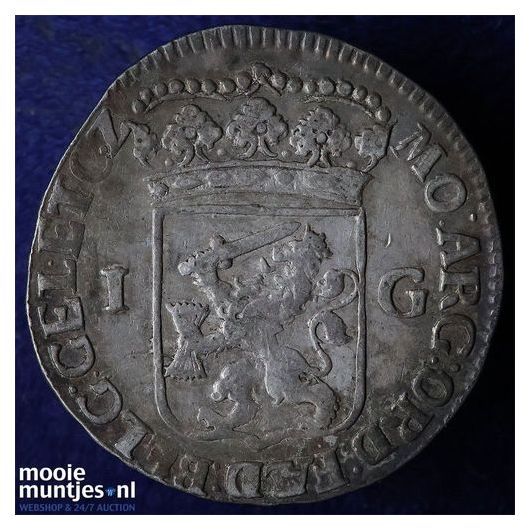 Gelderland - Gulden - 1712 (kant B)