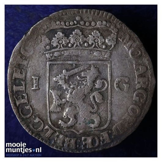 Gelderland - Gulden - 1712 (kant B)