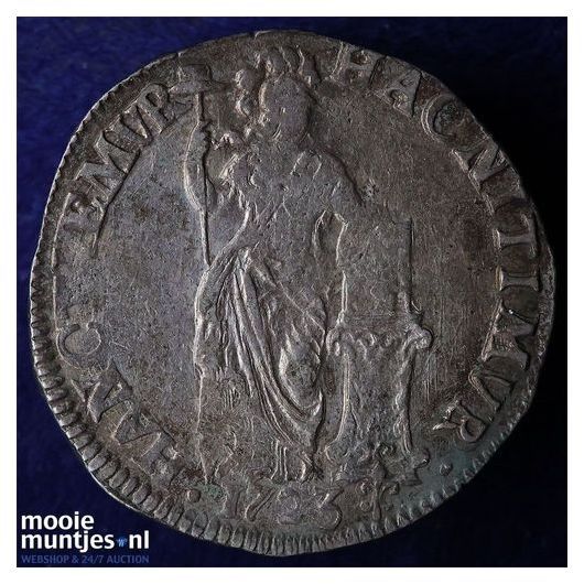 Overijssel - Gulden - 1723 (kant A)