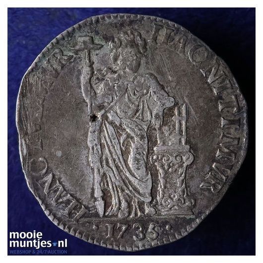 Overijssel - Gulden - 1723 (kant A)