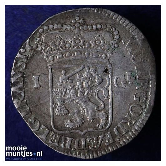 Overijssel - Gulden - 1723 (kant B)