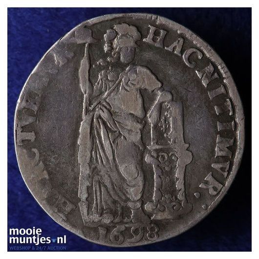 Gelderland - Gulden - 1698 (kant A)