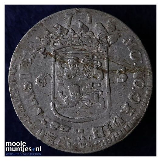 West-Friesland - Scheepjesschelling - 1717 over 16 (kant A)
