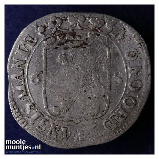 West-Friesland - Scheepjesschelling - 1717 over 16 (kant A)