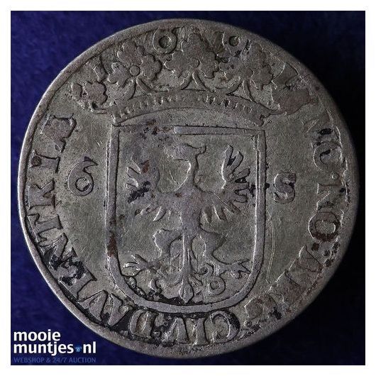 West-Friesland - Scheepjesschelling - 1717 over 16 (kant A)