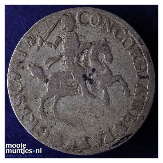 West-Friesland - Scheepjesschelling - 1717 over 16 (kant B)