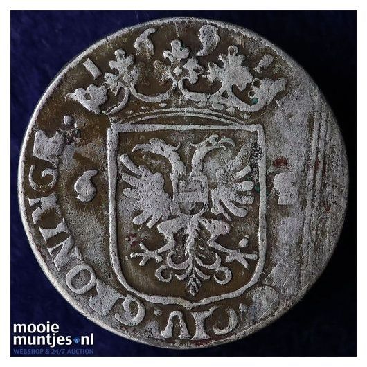 West-Friesland - Scheepjesschelling - 1717 over 16 (kant A)