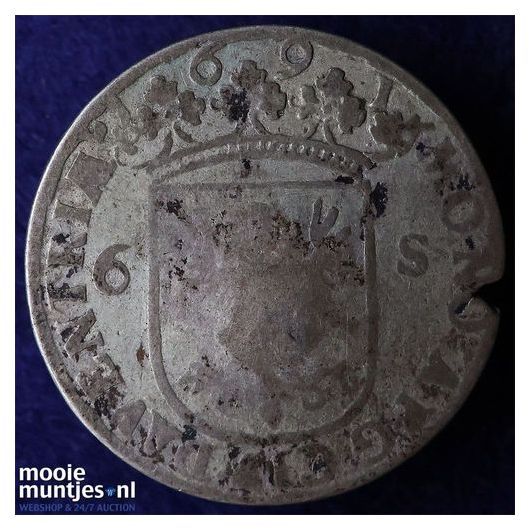 Deventer - Rijderschelling - 1691 (kant A)