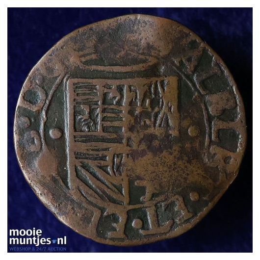 Roermond - Achtste stuiver of duit van 6 mijten - 1610 (kant B)