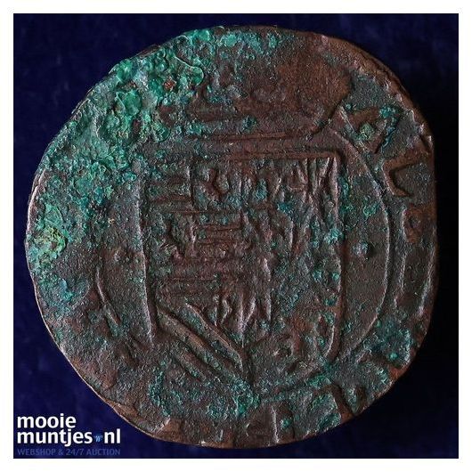 Roermond - Achtste stuiver of duit van 6 mijten - 1610 (kant B)